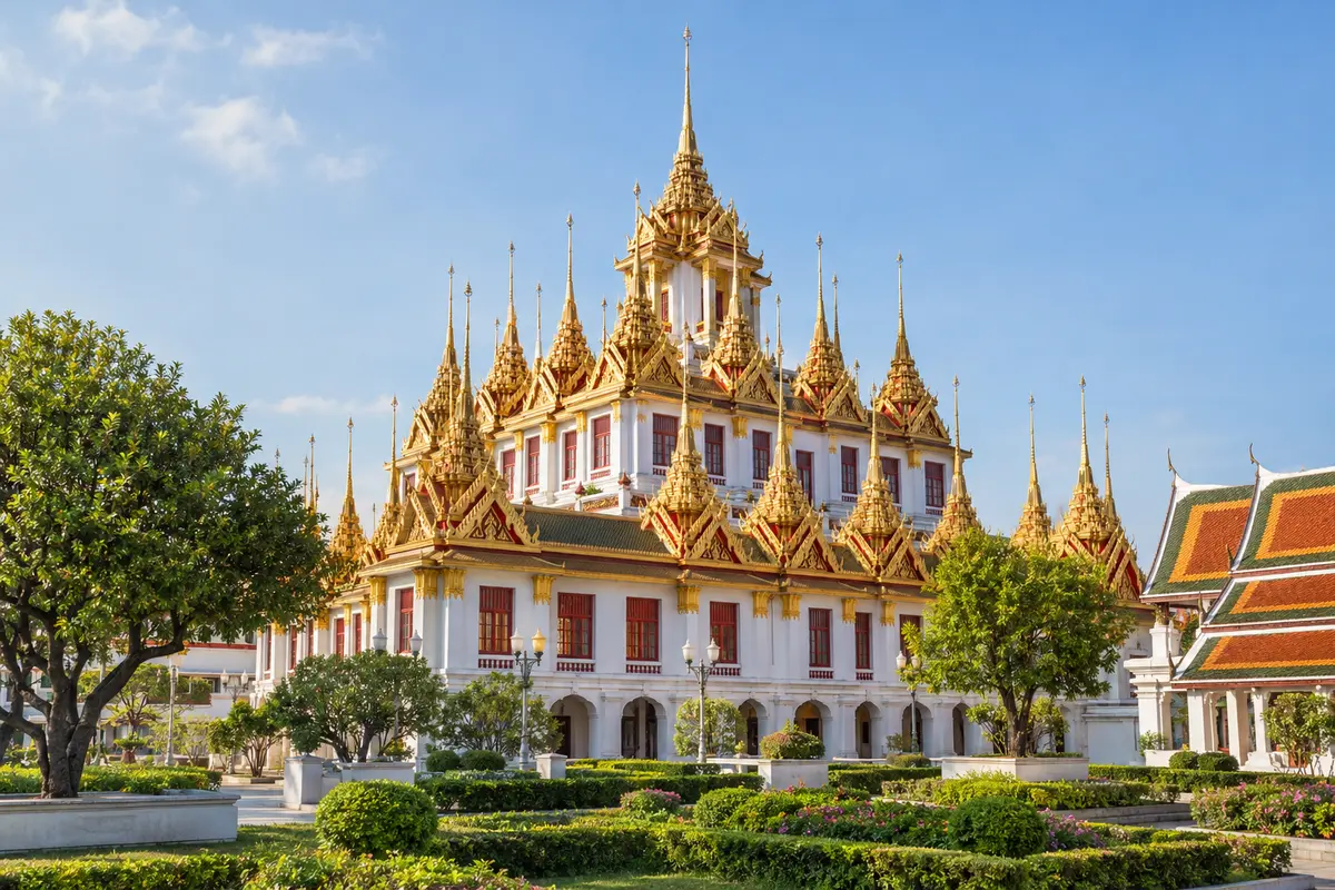 Loha Prasat landscape view 3